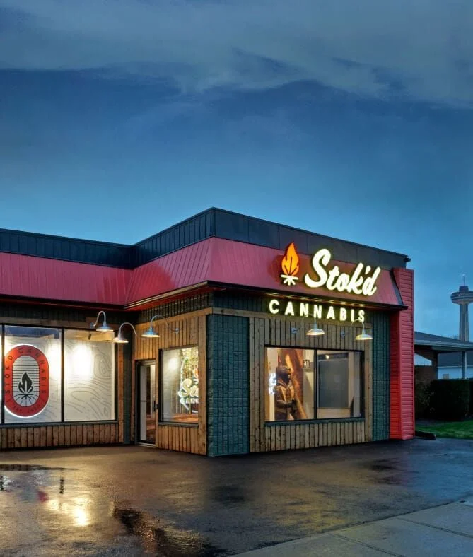 Stok’d Cannabis storefront