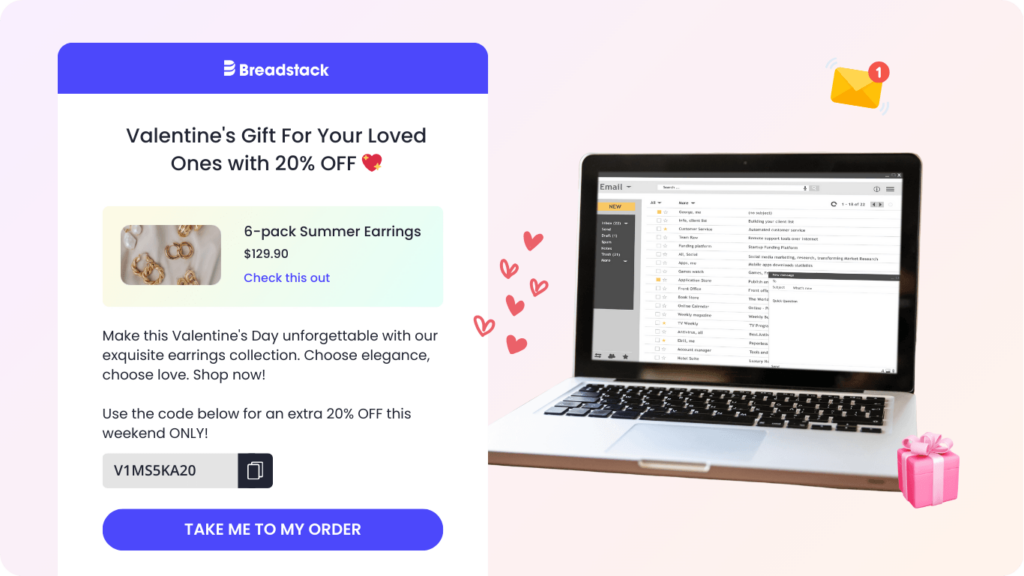 valentines email marketing campaigns