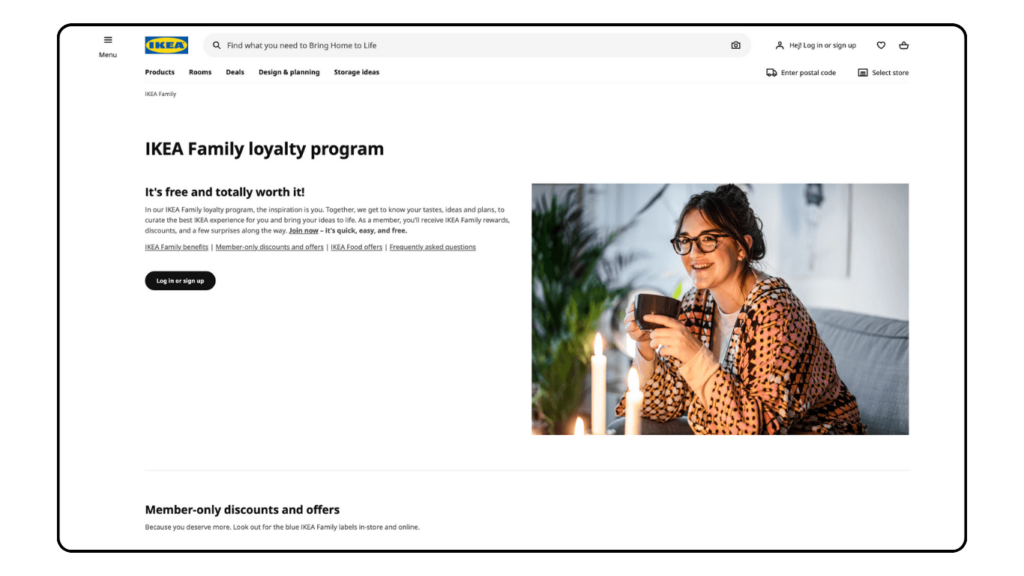 Popular customer loyalty program example