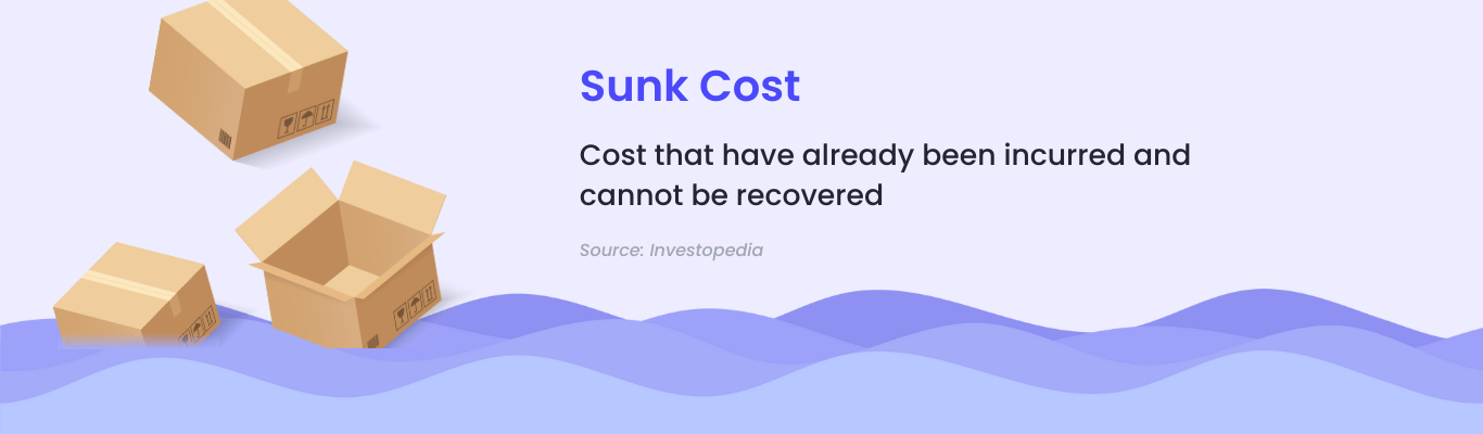 Sunk cost for dead stock